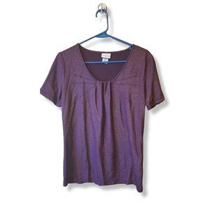 Jaclyn Smith Small Purple Top